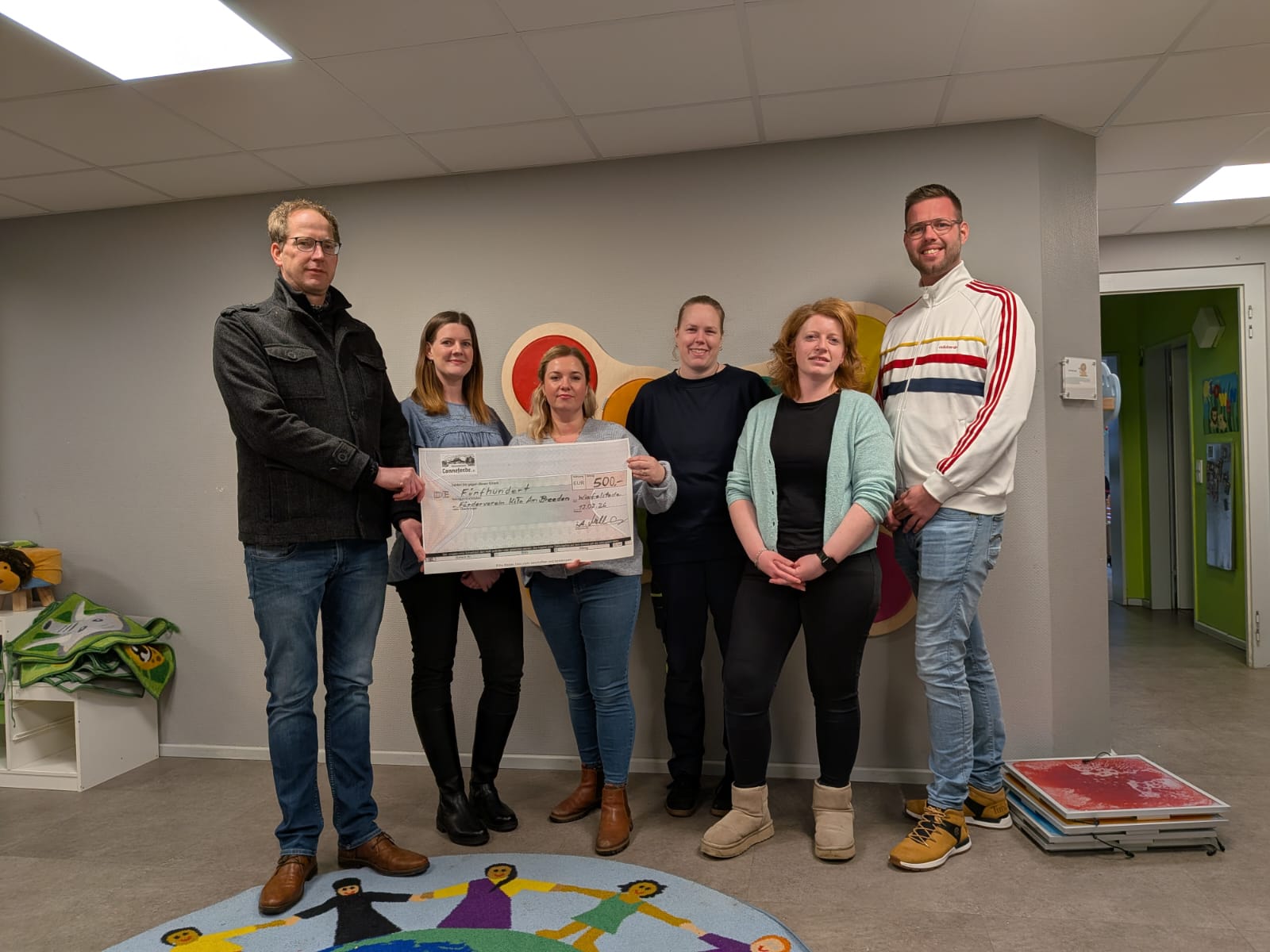 Spendenübergabe KiTa Am Breeden